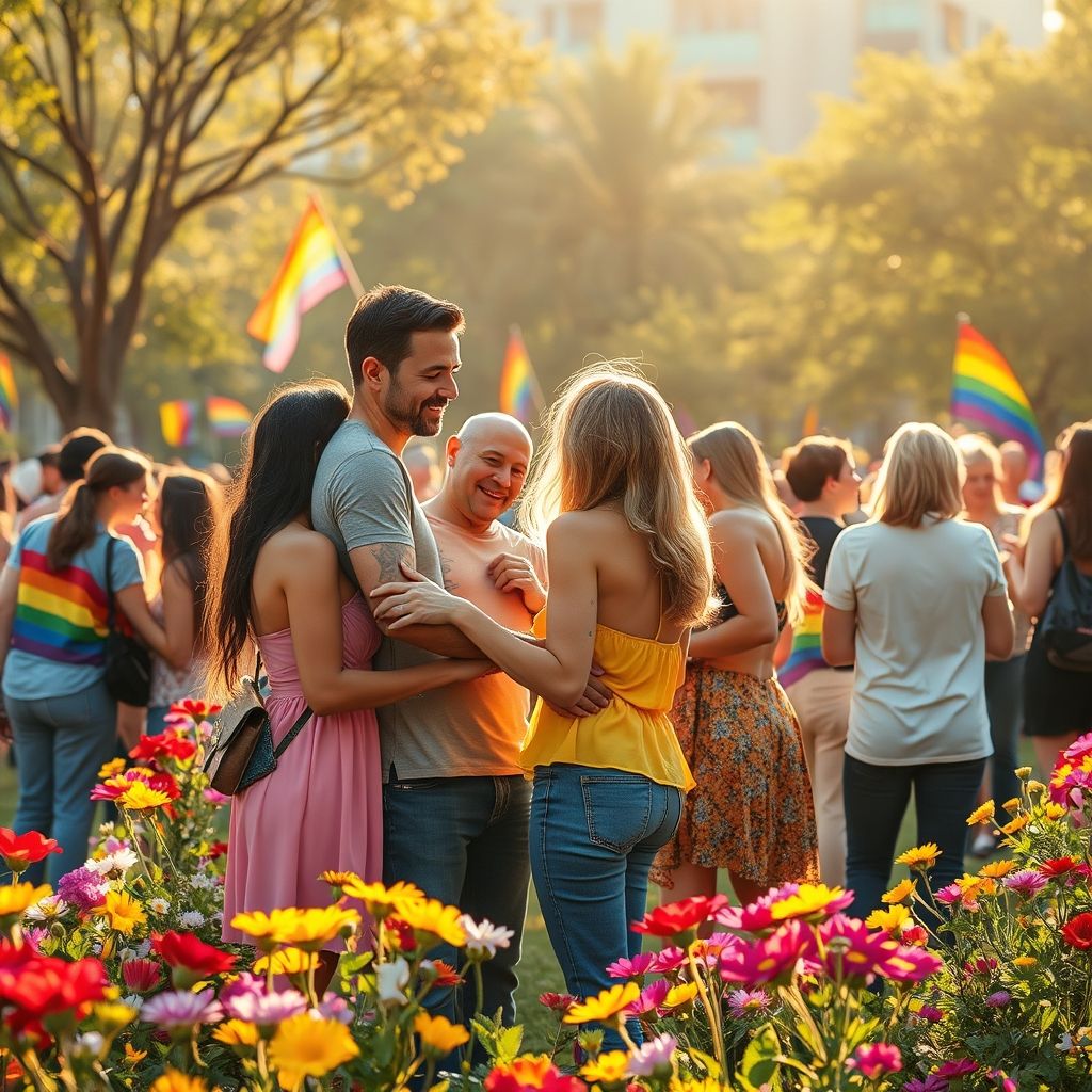 การสนับสนุนความรักในแวดวงเควียร์