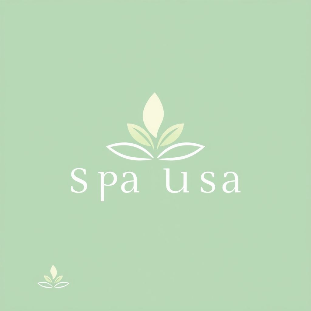 การสร้างโลโก้สปาที่ใช้งานได้ทุกที่