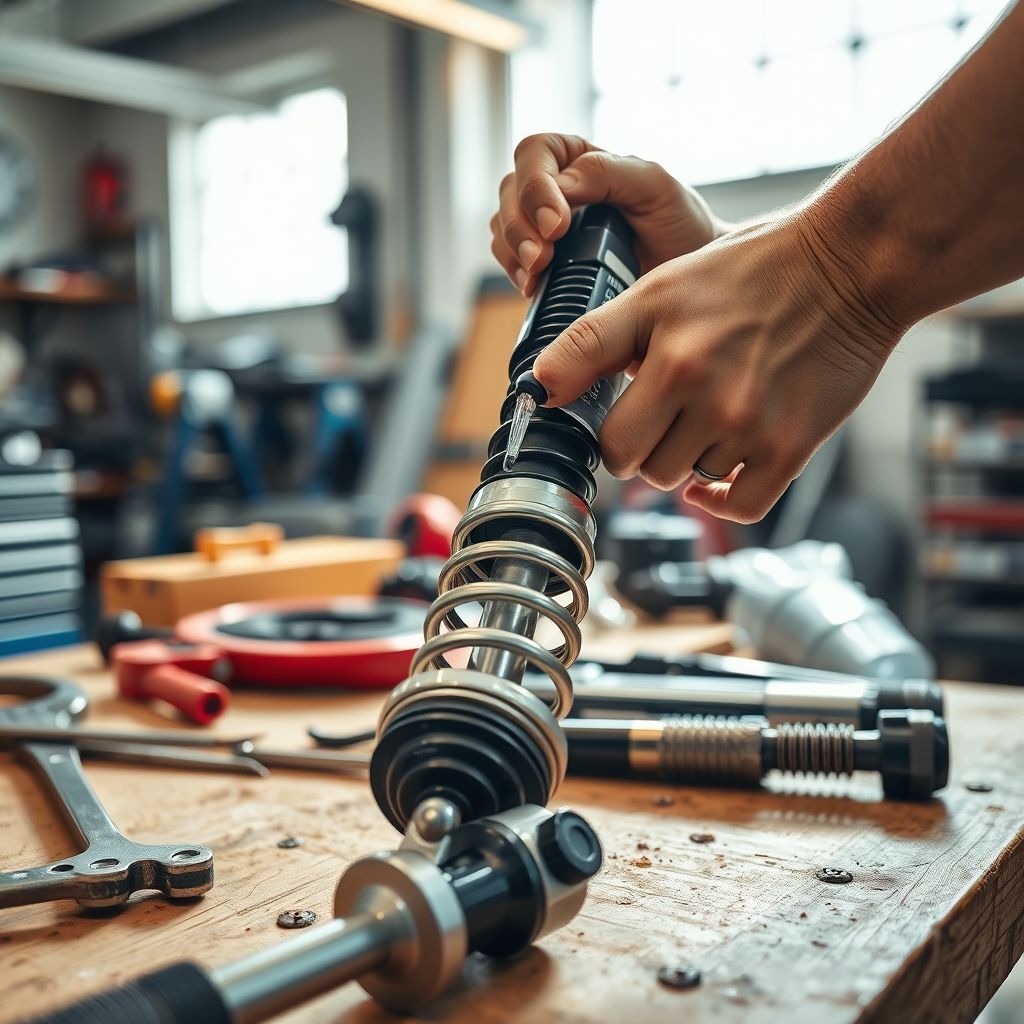 บำรุงโช๊คอัพให้ทนทาน