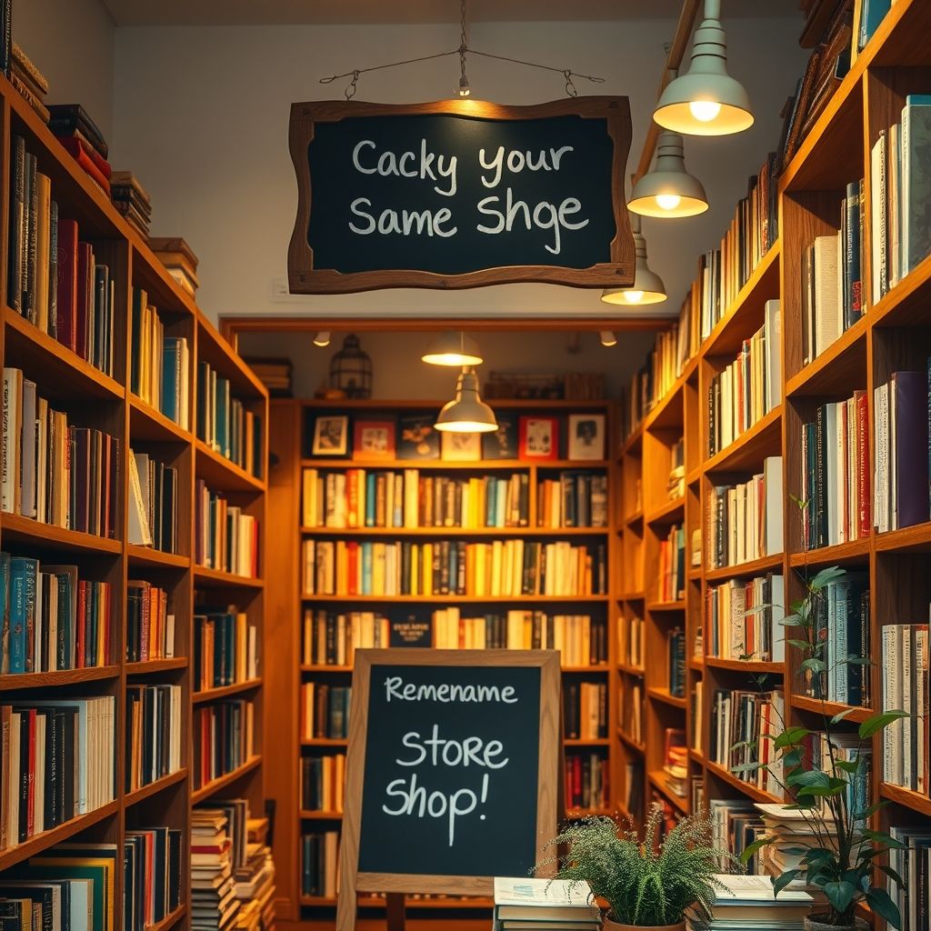 วิธีตั้งชื่อร้านให้เป็นที่จดจำ