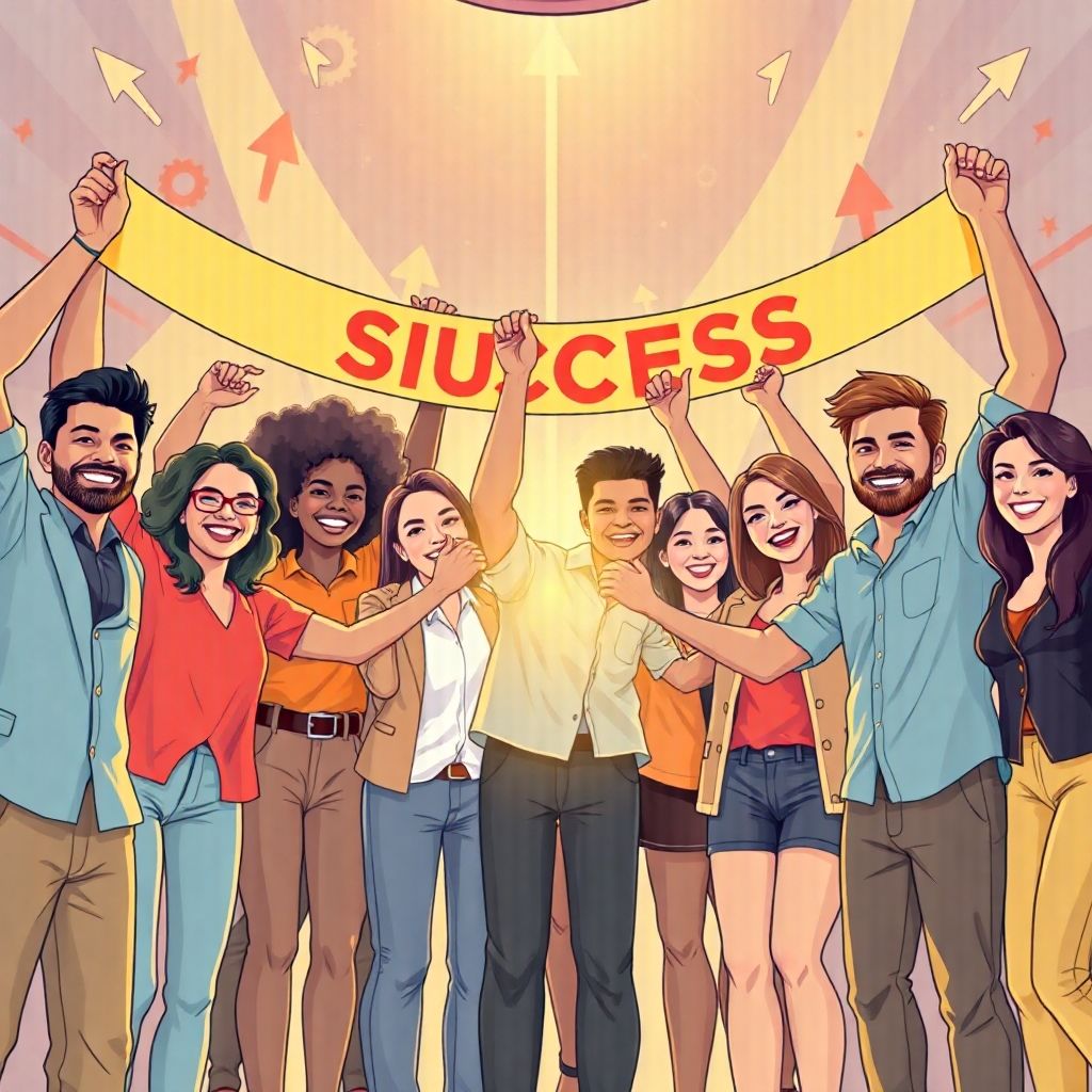 สร้างชัยชนะด้วยการร่วมมือกัน