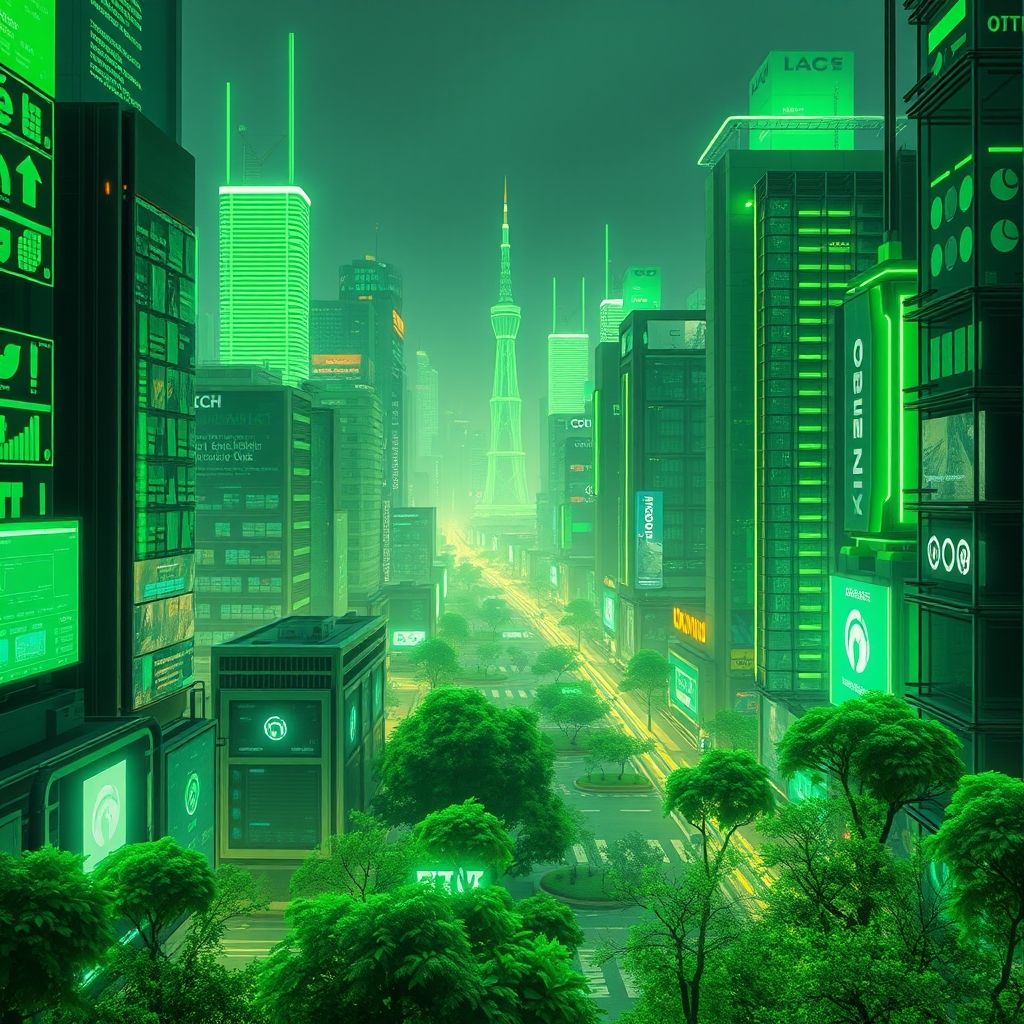 สีเขียวในยุคดิจิทัล