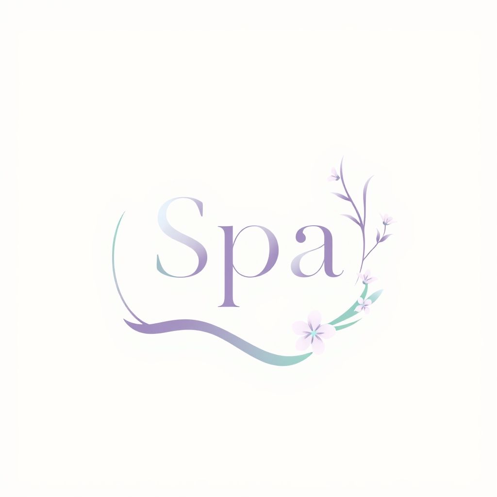 โลโก้สปาที่ดึงดูดสายตาลูกค้า