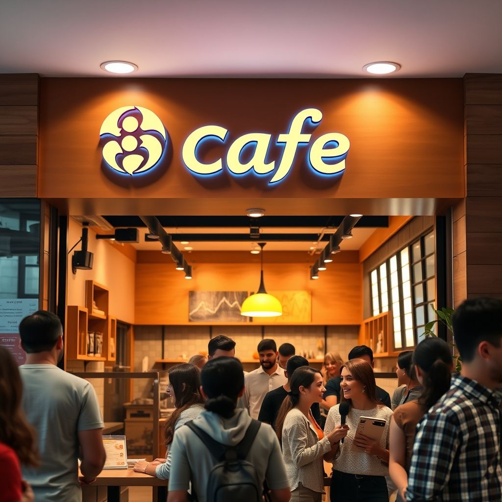 โลโก้ใหม่เพิ่มยอดขายให้กับคาเฟ่อย่างไร